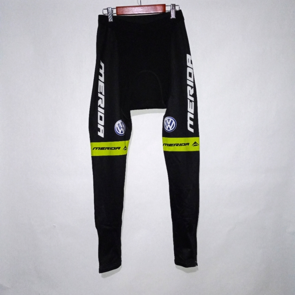 Cycling pants padded underwear full length winter mtb road mountain bike